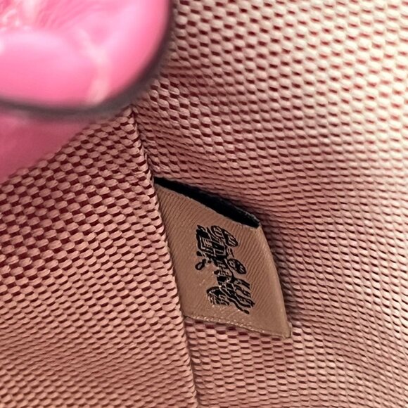 Coach Tabby Backpack Pillow Quilting Nappa Leather Pink Convertible Chain Strap - Picture 16 of 16